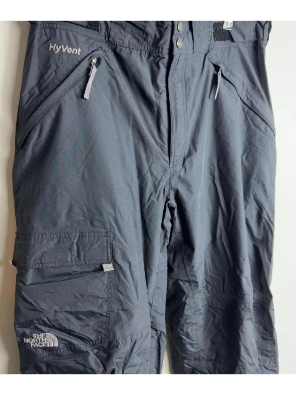 The North Face HyVent Ski Snowboard Pants Black Size XL Waterproof Black Men’s
